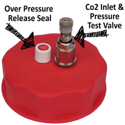 Balliihoo 2 Inch Pressure Barrel Co2 Control Cap - Full System