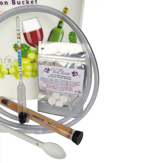 Balliihoo Basic Homebrew Starter Equipment Kit - For 40 Pints of Beer Or Cider