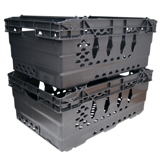 Stacking & Nesting Storage Crate - Large, Heavy Duty