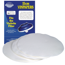 Harris Vinbrite Filter Papers - 15cm - Pack of 50 