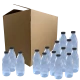 Clear Plastic PET Juice Bottle With Tamper Proof Cap - 500ml - Box Of 90
