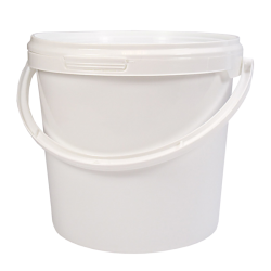 2.5 Litre Food Grade Plastic Bucket With Lid
