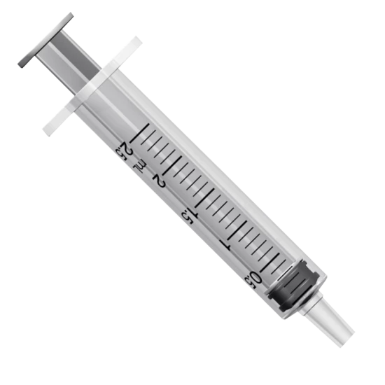 Syringe 2.5 mls - For Acid Test Kit