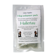 Hop Enhancer Tea Bag Pack - 20g Hallertau Hop Pellets