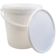 10 Litre Food Grade Plastic Bucket With Lid