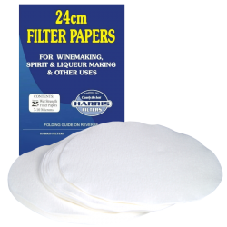Harris Vin Papers - Wine Filter Papers - 24cm - Pack Of 25