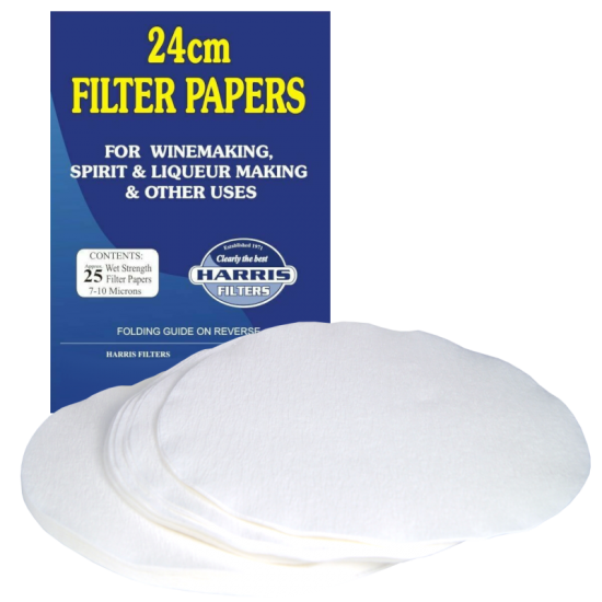 Harris Vin Papers - Wine Filter Papers - 24cm - Pack Of 25