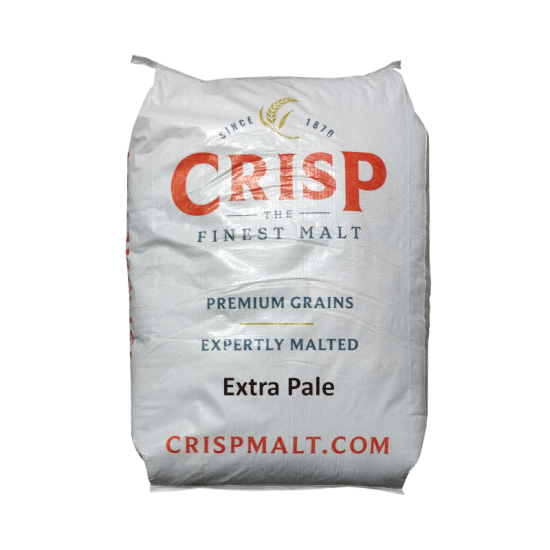 Crisp Crushed Extra Pale Malt - 25kg Sack