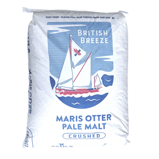 British Breeze Crushed Pale Malt - 25kg Sack - Pauls Maris Otter