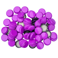250 Purple Crown Caps - 26mm - For Beer Bottles