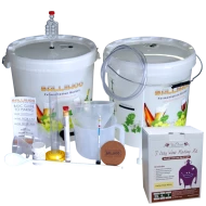 30 Bottle Starter Set & Italian Style White Wine (Sugar Required) Ingredient Kit