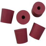 Pack Of 5 Bored Rubber Airlock Bungs To Fit 1 Gallon Demijohn 