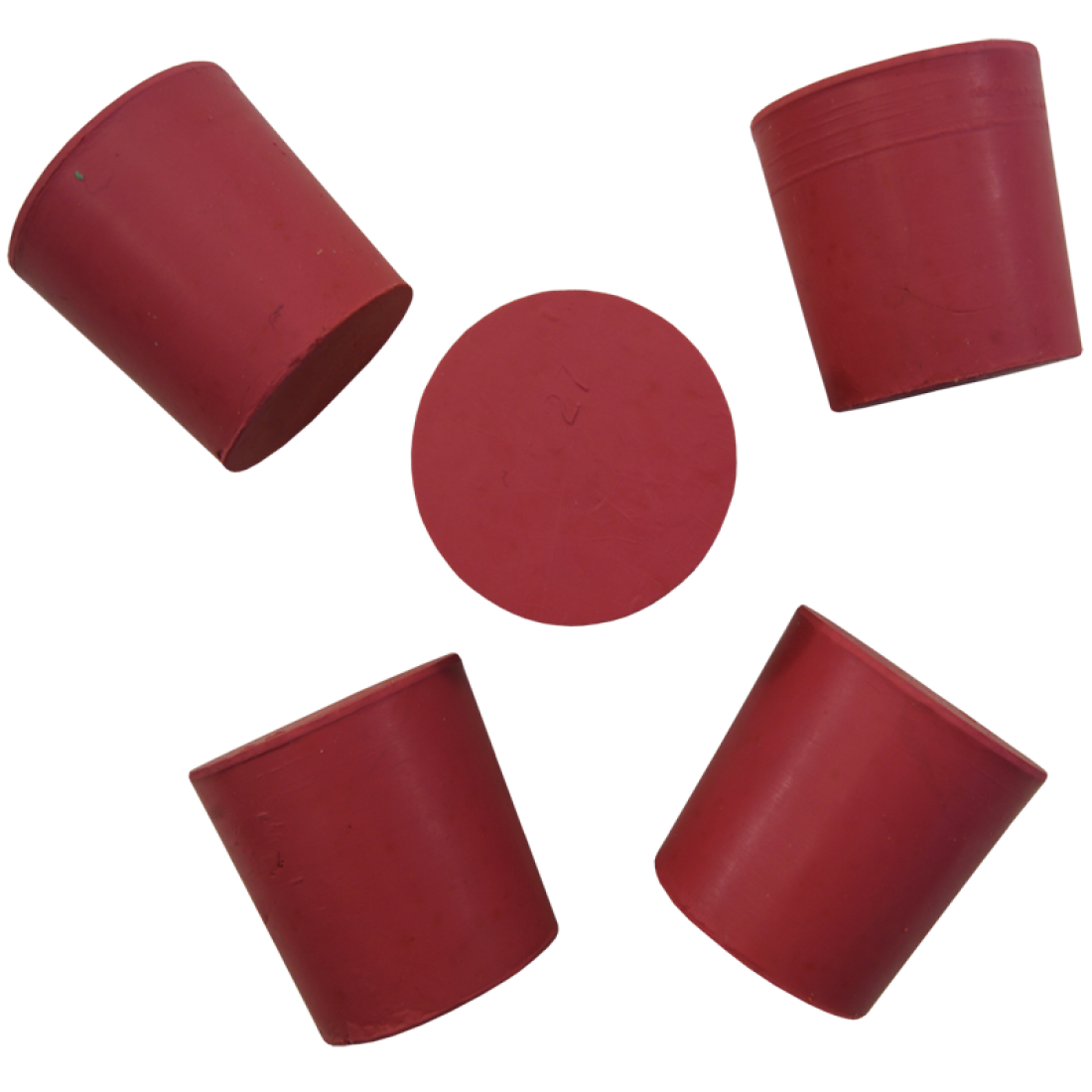 Demijohn solid rubber bung pack of five