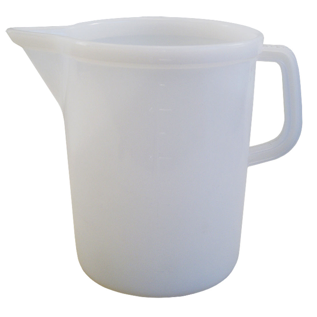 Large Heavy Duty Food Grade Plastic Jug 5 Litre / 10 Pint The