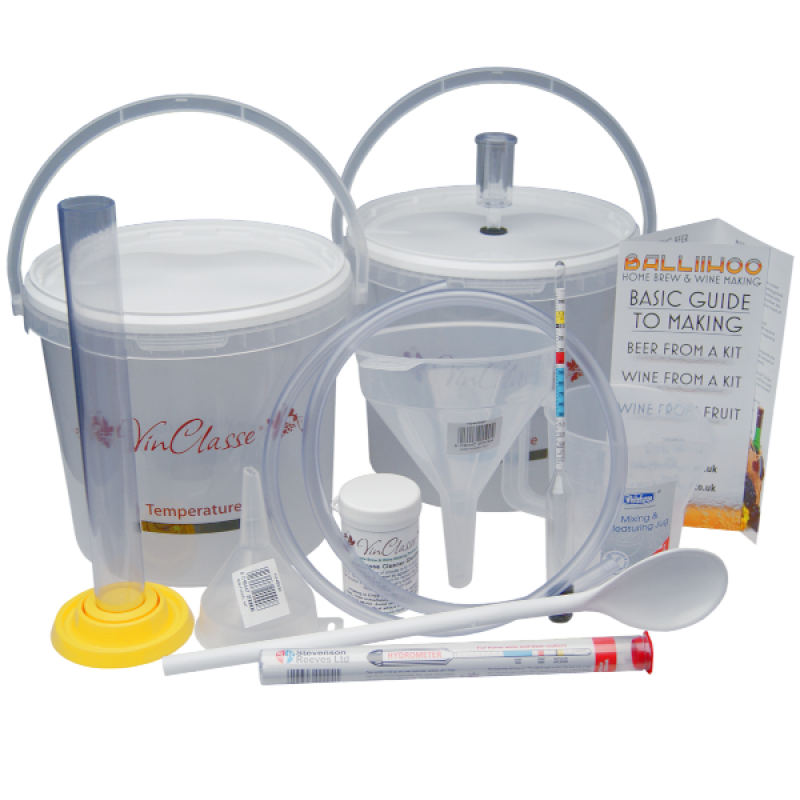 6 Bottle Wine Making Equipment Starter Kit The Homebrew Centre