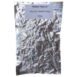 Nelson Sauvin Whole Leaf Hops - Vacuum Packed - 100g