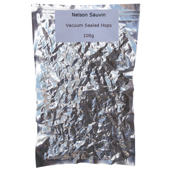 Nelson Sauvin Whole Leaf Hops - Vacuum Packed - 100g