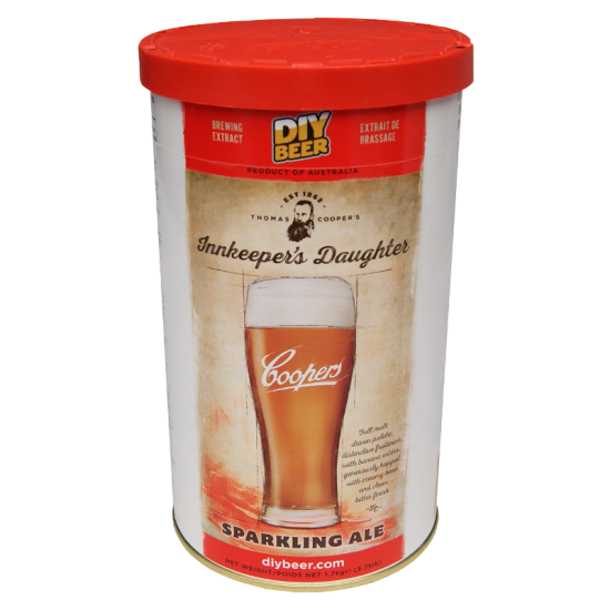 Coopers Innkeepers Daughter - Sparkling Ale - 1.7kg - 40 Pint - Single Tin Beer Kit