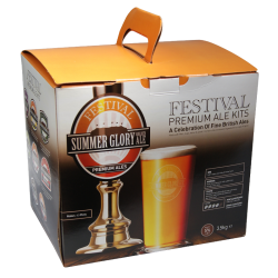 Festival Premium Ale Kit - Summer Glory Golden Ale - 40 Pint - Refreshing Elderflower Ale