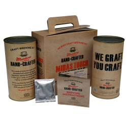 Muntons Hand Crafted Midas Touch Golden Ale - 40 Pint Kit - Refreshing Pale Ale