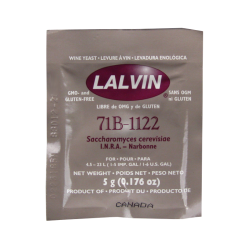 Lalvin - Nouveau Wine And Cider Yeast - 71B-1122 - 5g Sachet