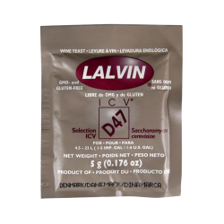 Lalvin - White Wine Yeast - ICV D-47 - 5g Sachet