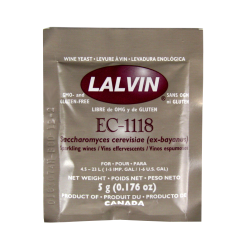 Lalvin - Champagne Yeast - EC-1118  - 5g - Ideal for Elderflower Champagne