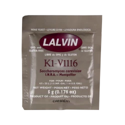 Lalvin - All Purpose White Wine Yeast - K1-V1116 - 5g Sachet