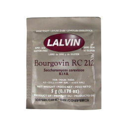 Lalvin - Burgundy Wine Yeast - RC 212 - 5g Sachet