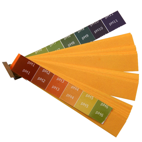 Litmus Papers - Acid Test - pH 1-11 - Book of 20 Strips