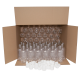 330ml Clear PET Plastic Bottles With White Caps - Pack of 70