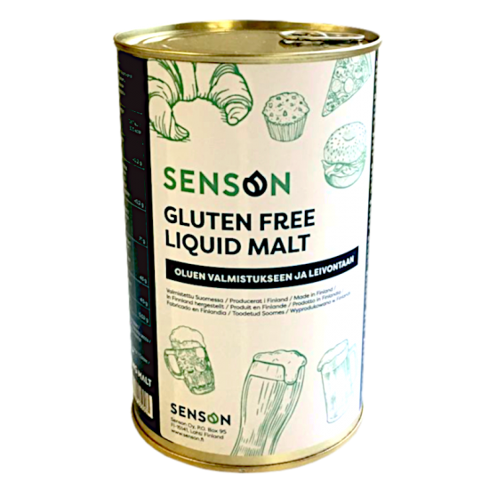 Senson Gluten Free Liquid Malt Extract Lme Light 10 1.5kg The