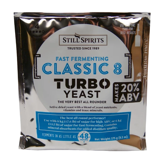 Still Spirits - Turbo Yeast - Classic 8 - Fast Fermenting