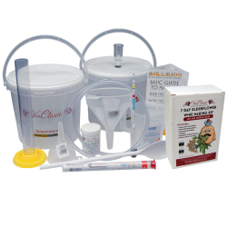 6 Bottle Wine Making Equipment & Elderflower Wine Kit