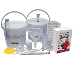 6 Bottle Wine Making Equipment & Strawberry Wine Kit