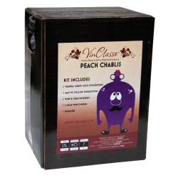 VinClasse Wine Kit - Peach Chablis - 23L / 30 Bottle - 7 Day Kit