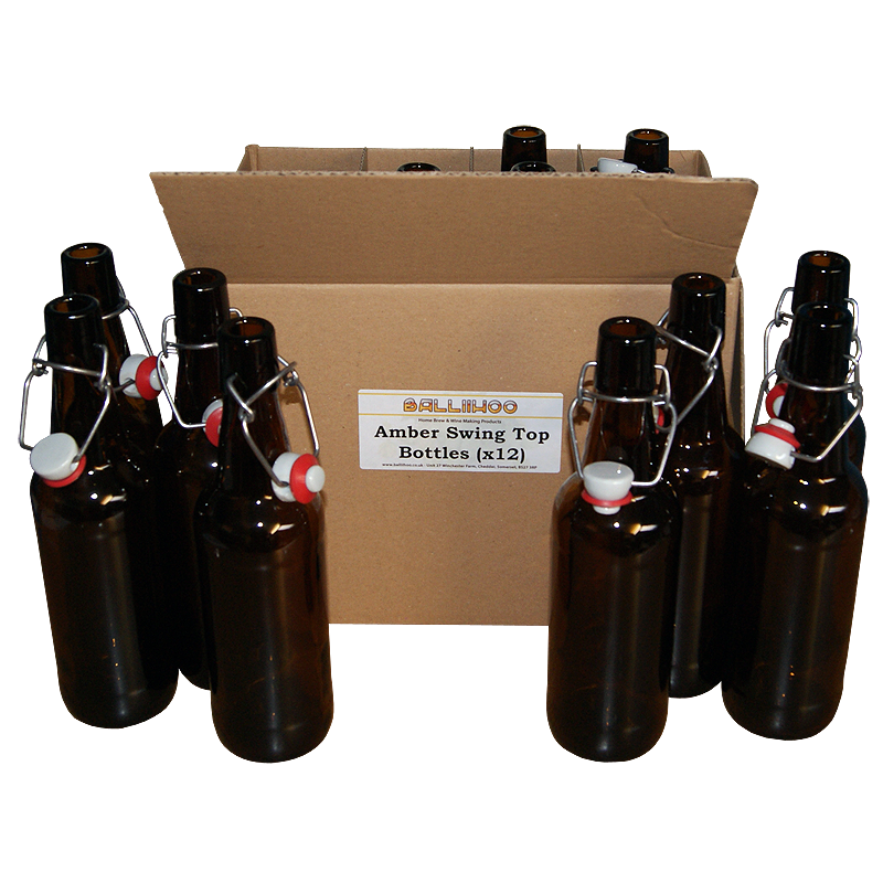 Beer bottles store swing top