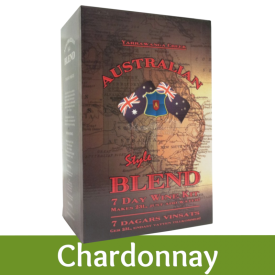 Australian Blend - Chardonnay Wine Kit - 30 Bottle - Seven Day Kit