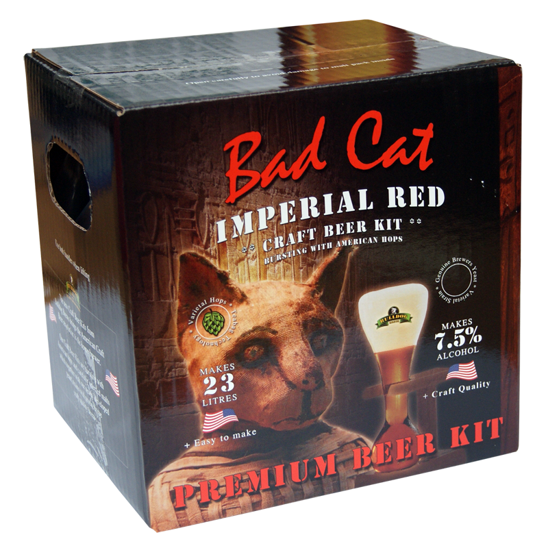 Bulldog Brews 4.7kg Bad Cat Imperial Red