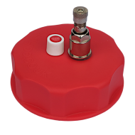 Balliihoo 2 Inch Co2 Control Cap - Barrel Cap With Vent, Pressure Top Up and Test Valve