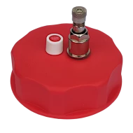 Balliihoo 2 Inch Co2 Control Cap - Barrel Cap With Vent, Pressure Top Up and Test Valve