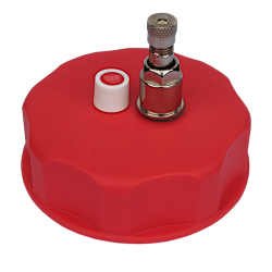 Balliihoo 2 Inch Co2 Control Cap - Barrel Cap With Vent, Pressure Top Up and Test Valve