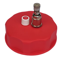Balliihoo 2 Inch Co2 Control Cap - Barrel Cap With Vent, Pressure Top Up and Test Valve
