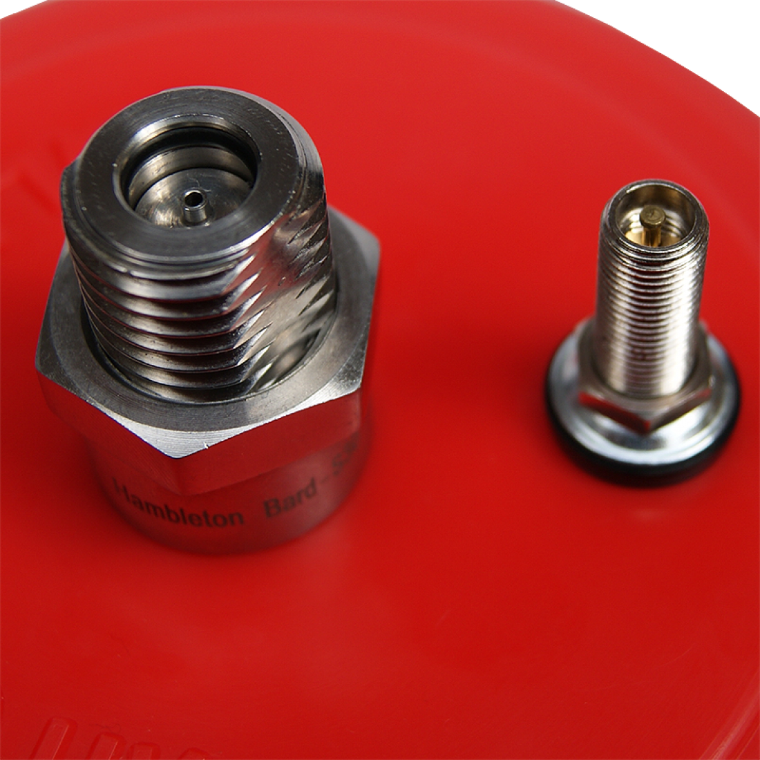 Balliihoo 4" Barrel Cap, S30 Valve, Pressure Test Point & Gauge The