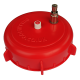 Balliihoo 4 Inch Co2 Control Cap - Barrel Cap With Vent, Pressure Top Up and Test Valve