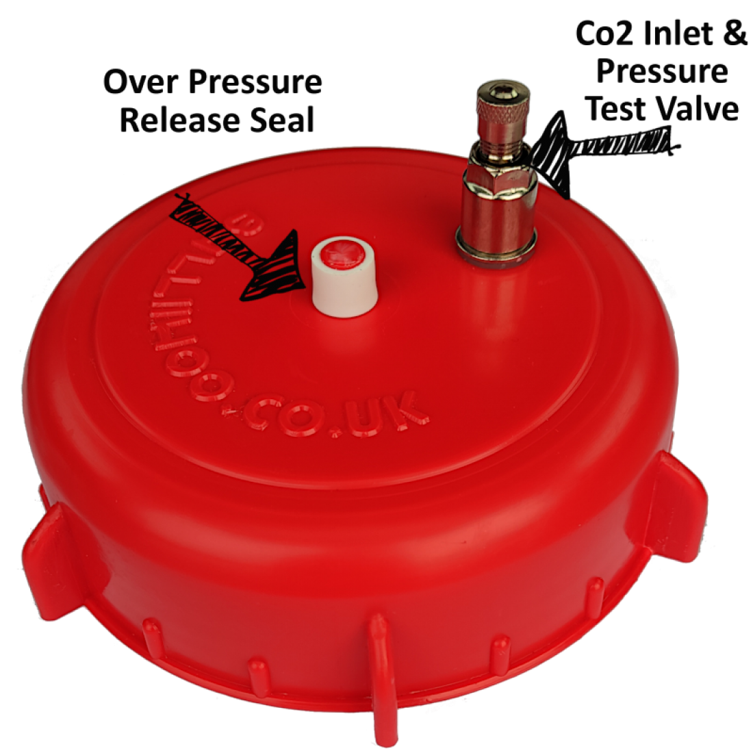 Balliihoo 4 Inch Pressure Barrel Co2 Control Cap Full System The Homebrew Ce