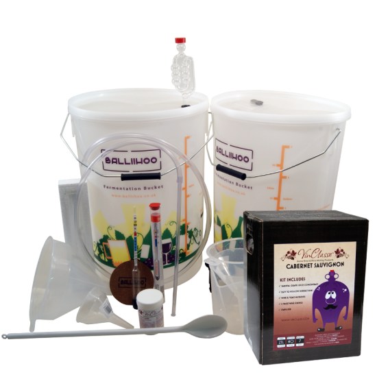 30 Bottle Wine Starter Set With Sauvignon Ingredient Kit