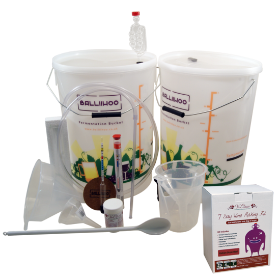 30 Bottle Starter Set & Italian Style Red Wine (Sugar Required) Ingredient Kit 30 Bottle Starter Set & Italian Style Red Wine (Sugar Required) Ingredient Kit