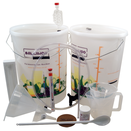 Basic Wine Making Starter Equipment Kit for 30 Bottles / 23 Litres Basic Wine Making Starter Equipment Kit for 30 Bottles / 23 Litres