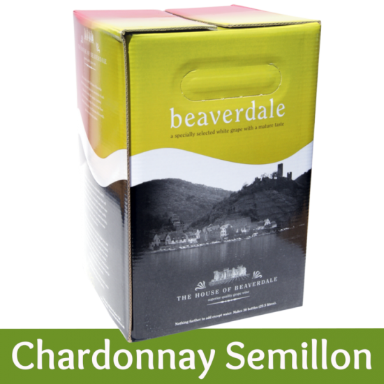 Beaverdale - Chardonnay Semillon - 30 Bottle Wine Kit